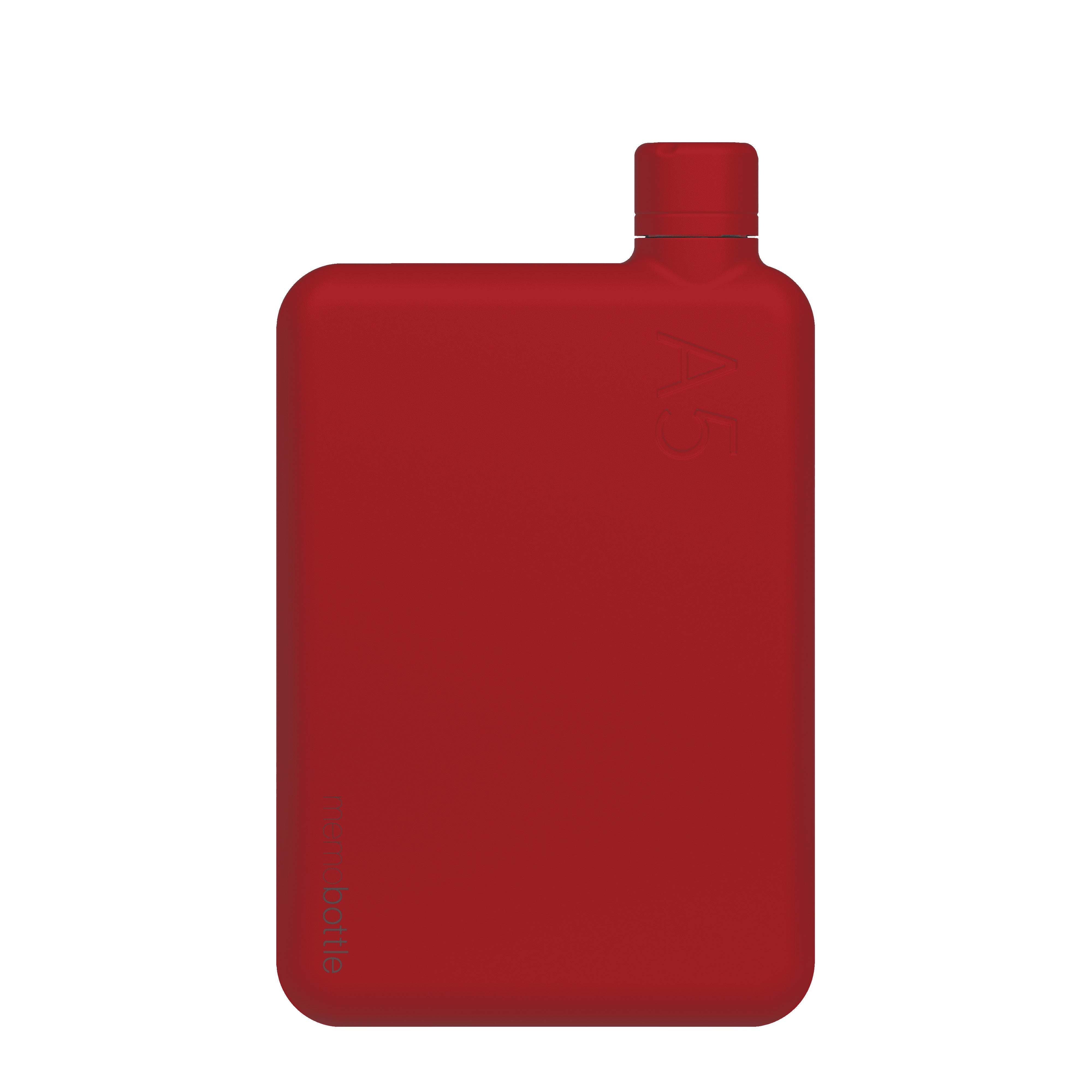 A5 Stainless Steel memobottle (Red)