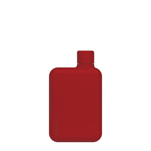 A6 Stainless Steel memobottle (Red)