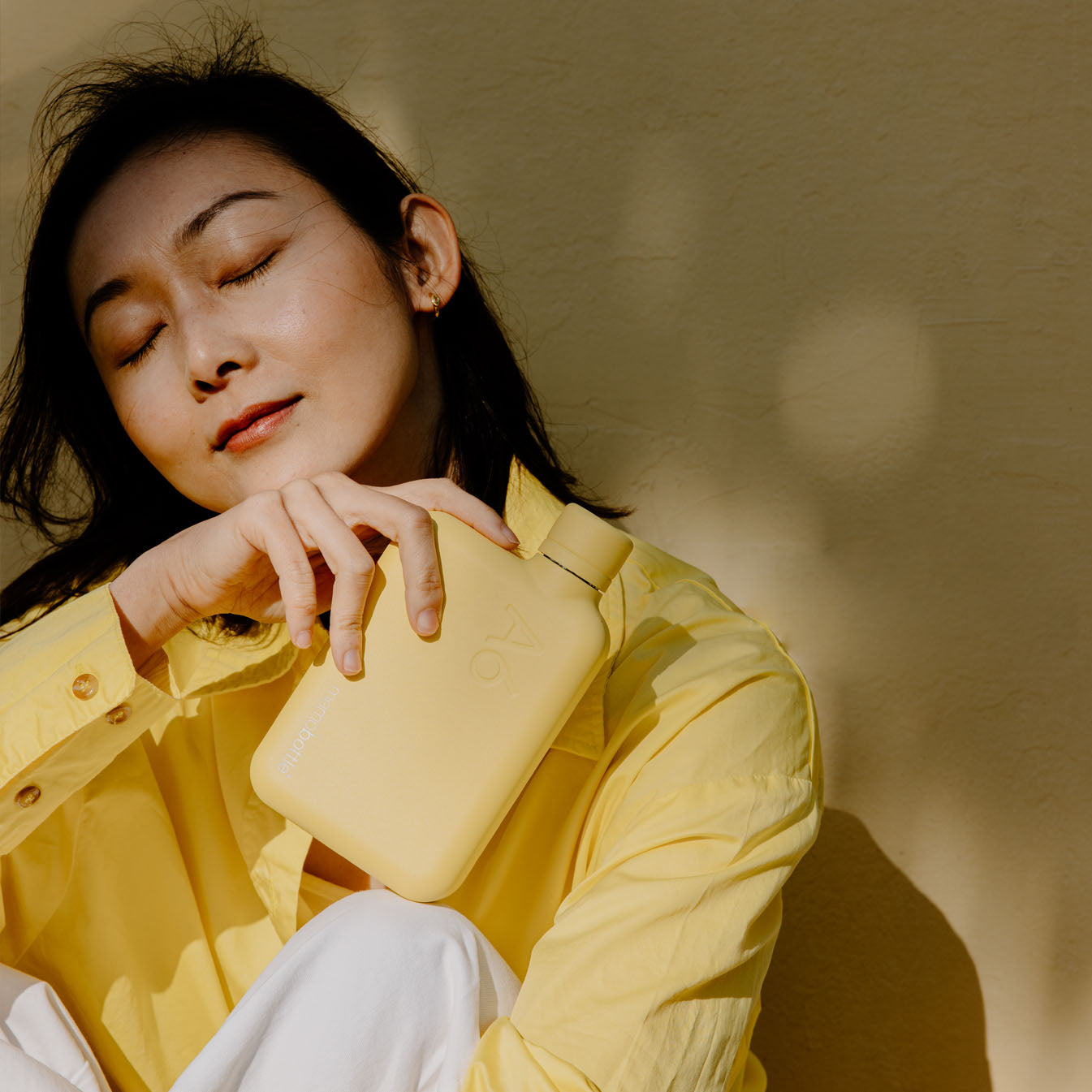 A6 Stainless Steel memobottle (Butter Yellow)