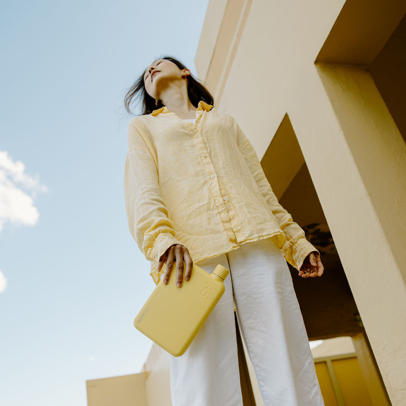 A5 Stainless Steel memobottle (Butter Yellow)