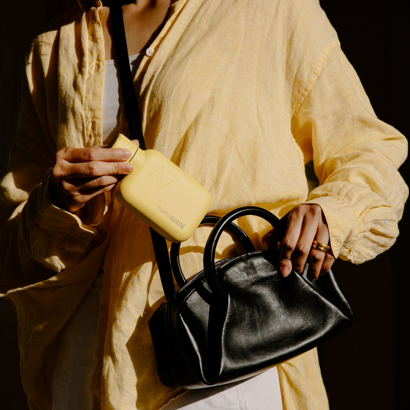 A7 Stainless Steel memobottle (Butter Yellow)