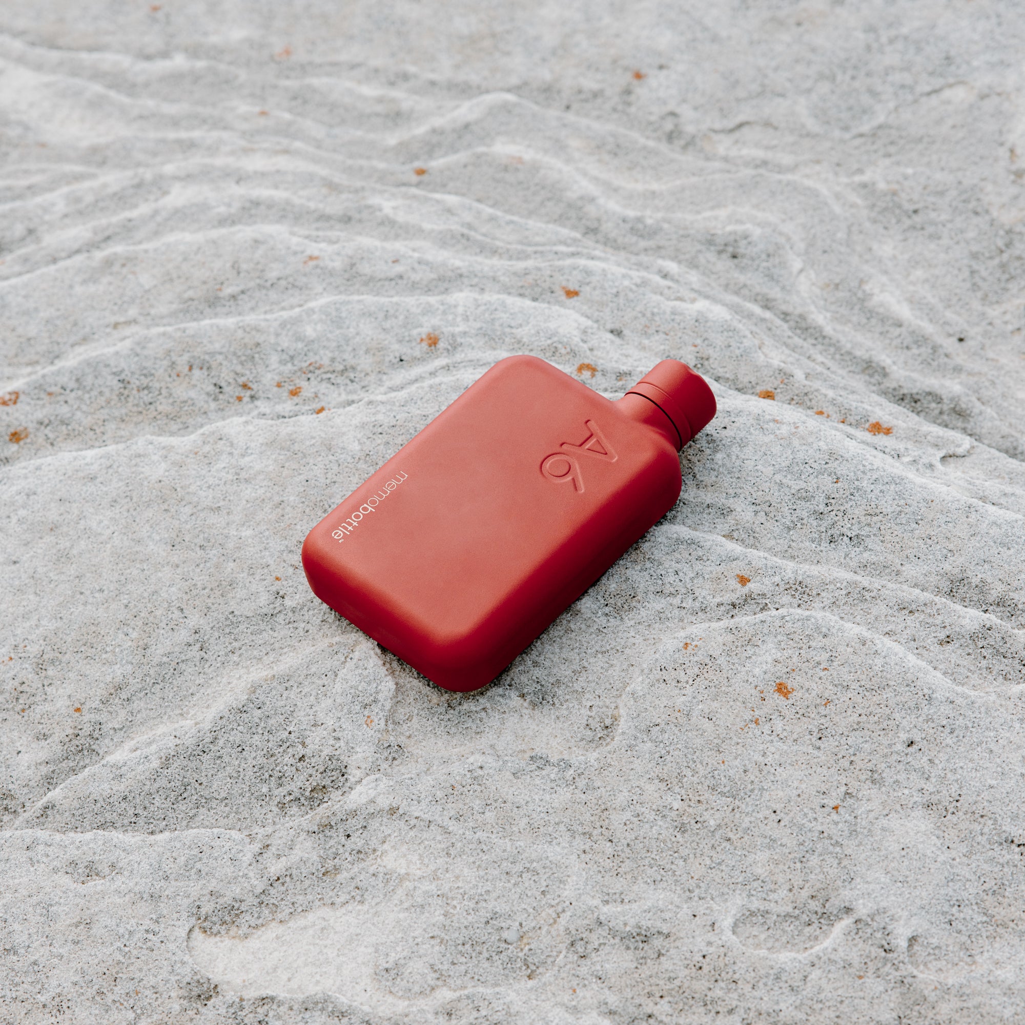 A6 Stainless Steel memobottle (Red)