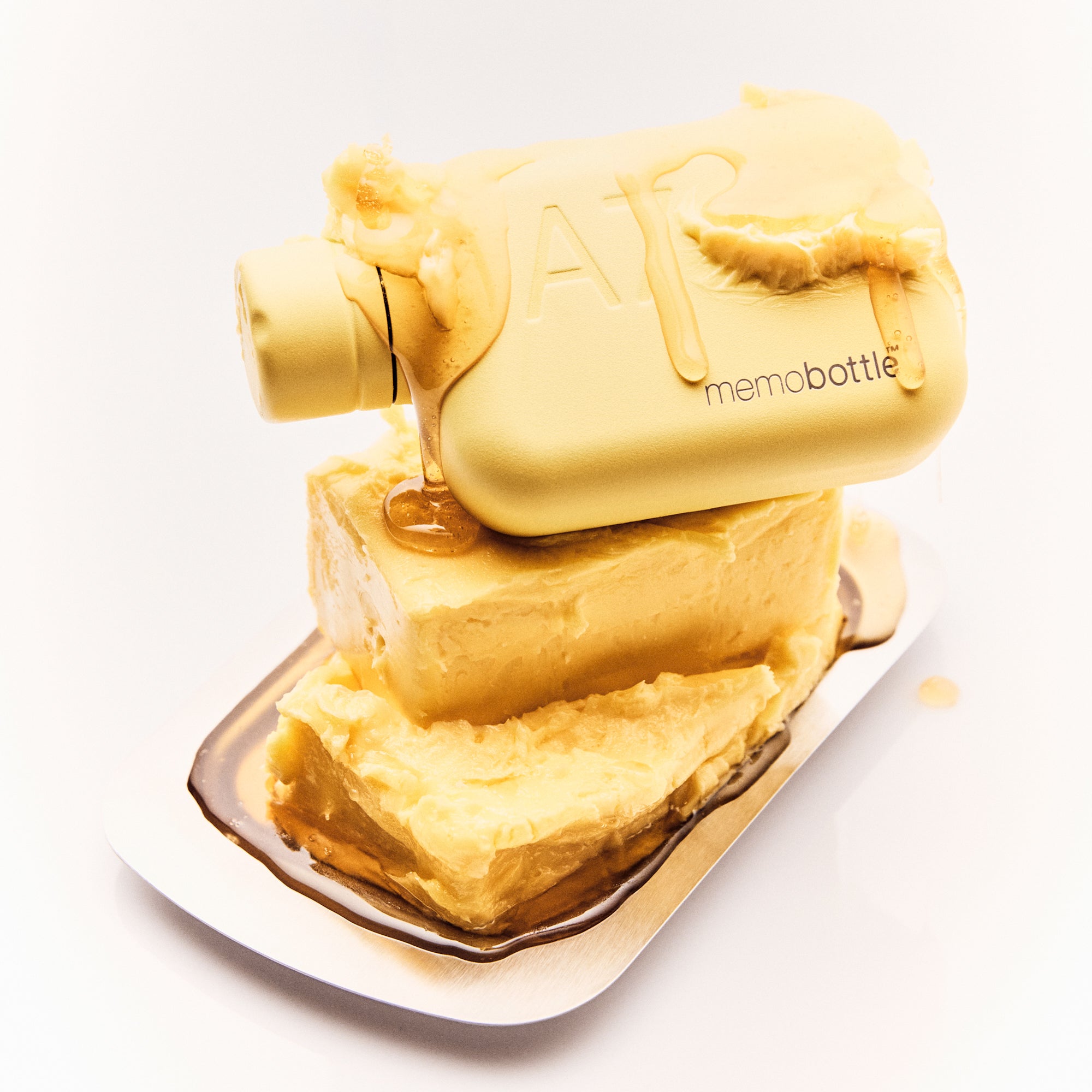 A7 Stainless Steel memobottle (Butter Yellow)