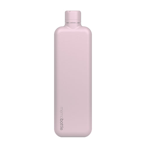 SLIM Stainless Steel memobottle (Pink Salt)