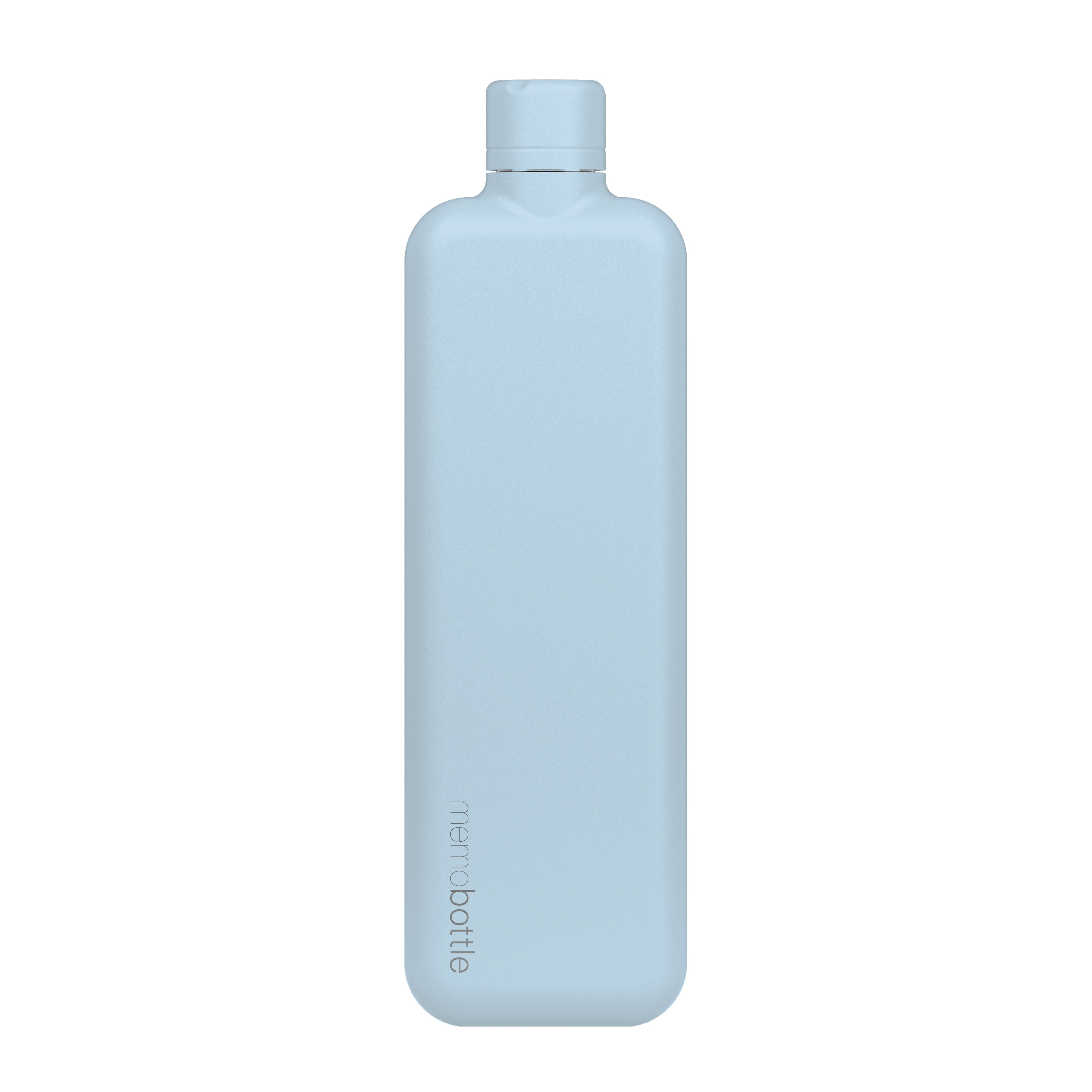 SLIM Stainless Steel memobottle (Powder Blue)