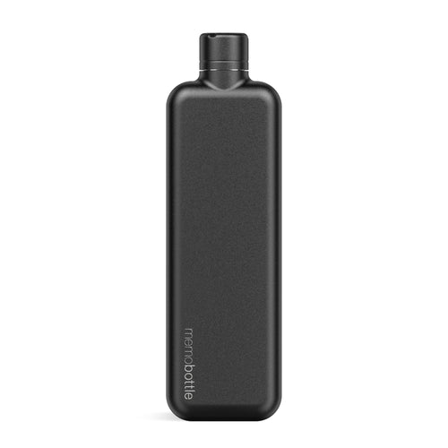 SLIM Stainless Steel memobottle (Black)